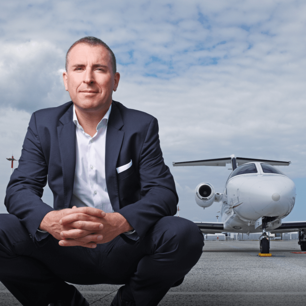 Bernhard Fragner, guest on the RISE Talks episode "Inside Modern Business Aviation Operations"